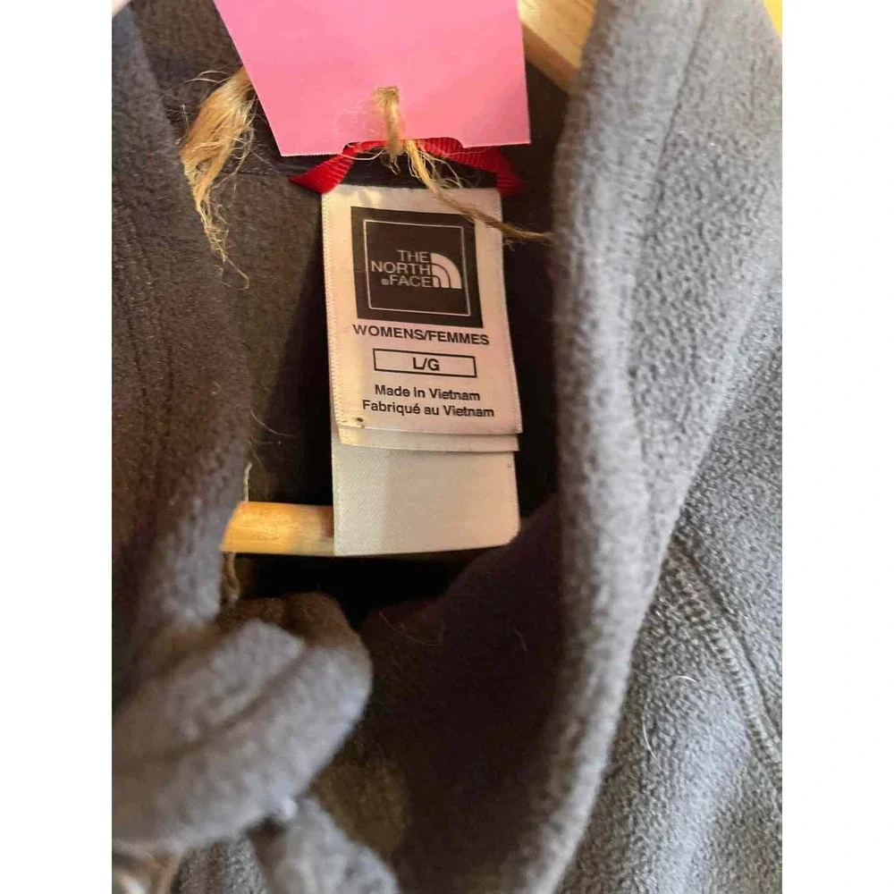 Size L The North Face Black Women's Fleece Sweatshirt - Picture 4 of 5